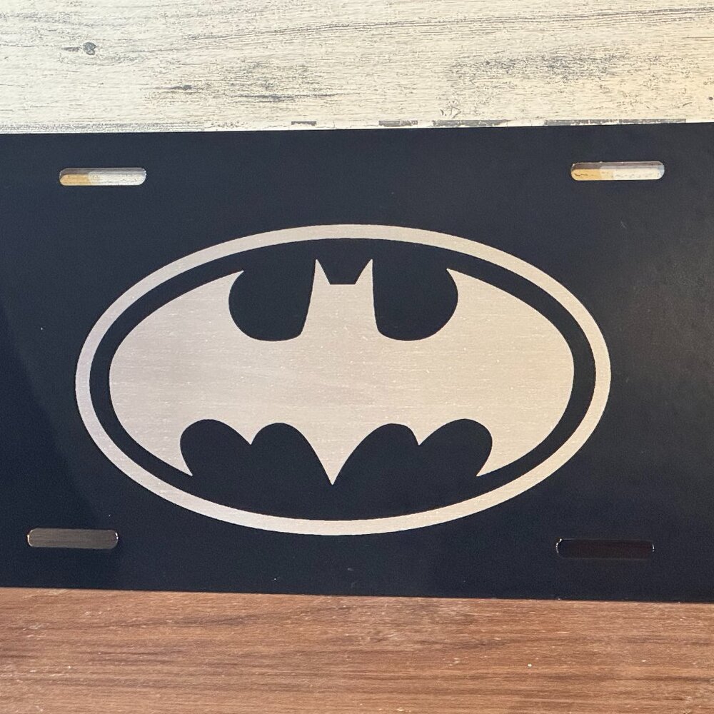 Batman license plate